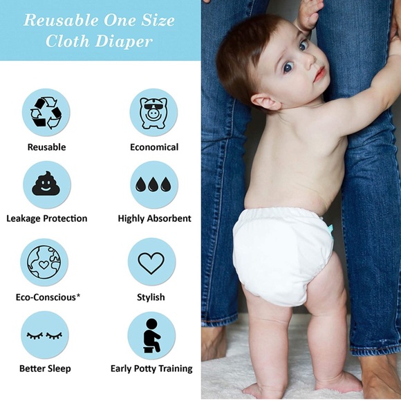 brand new in original packaging Charlie banana OS cloth diapers - Picture 9 of 9